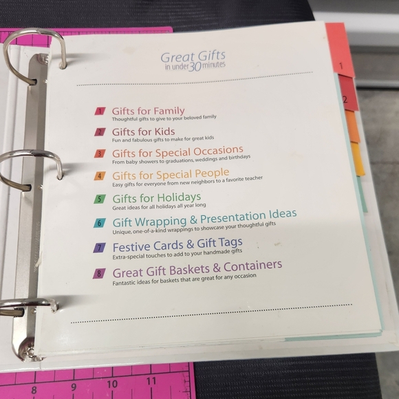 New Great Gifts in Under 30 Minutes The Three Ring Book Binder DIY Crafts & Idea - Picture 4 of 5